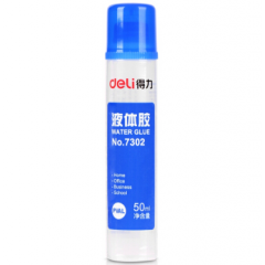 得力（deli）7302Z液体胶水 50ml高粘度