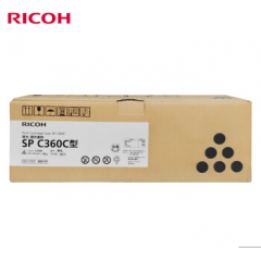 理光（Ricoh）SP C360C黑色粉盒 适用于SP C3...