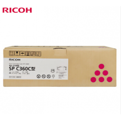 理光（Ricoh）SP C360C红色粉盒 适用于SP C3...